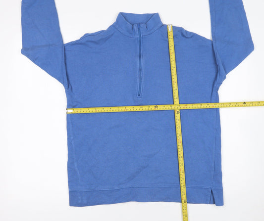 Womens UK Size 10 John Lewis & Partners Blue Pullover Sweatshirt