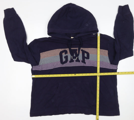 Womens UK Size L Gap Blue Pullover Hoodie