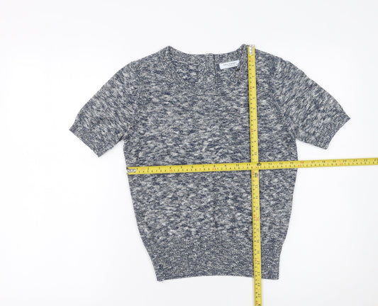 Womens UK Size XS Equipment Grey Pullover Jumper