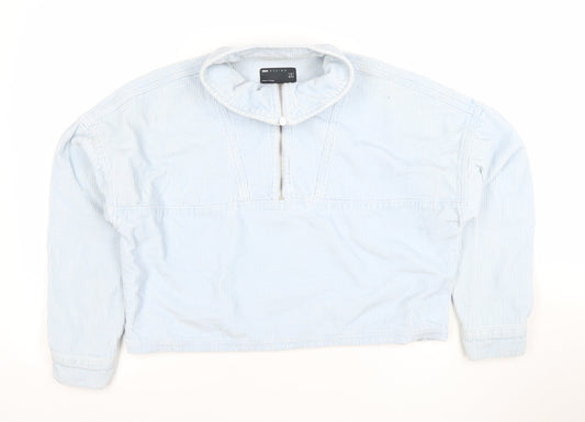 Womens UK Size 6 ASOS DESIGN Blue Basic Jacket
