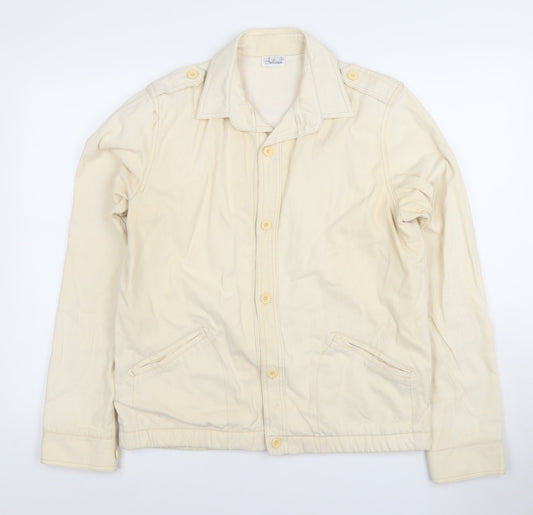 Mens UK Size M Sullivan Beige Basic Jacket