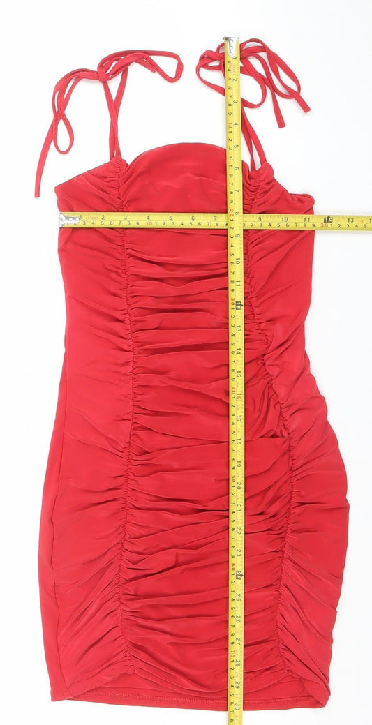 Womens UK Size 6 Edge Street Bodycon Dress