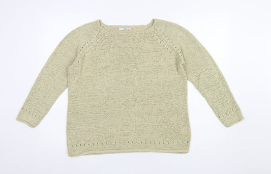 Womens UK Size 18-20 Evie Beige Pullover Jumper