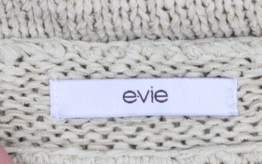 Womens UK Size 18-20 Evie Beige Pullover Jumper