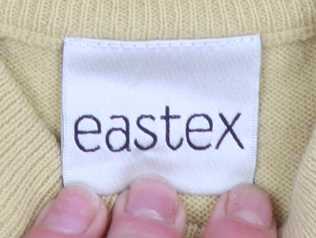 Womens UK Size 12 Eastex Beige Pullover Jumper