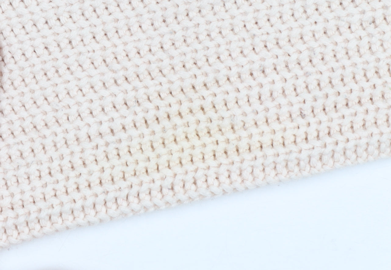 Womens UK Size L Colours of The World Beige Pullover Jumper