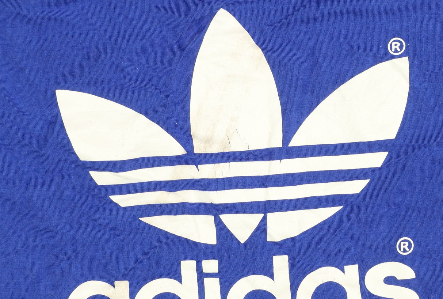 Womens UK Size XL adidas Blue Basic T-Shirt