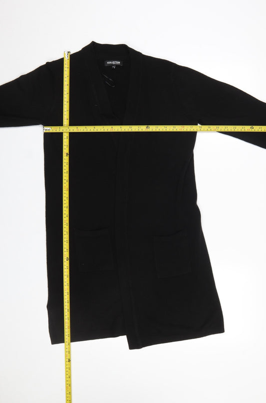 Womens UK Size 12 Debenhams Black Cardigan Jumper