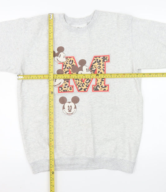 Womens UK Size XL Disney Grey Pullover Sweatshirt