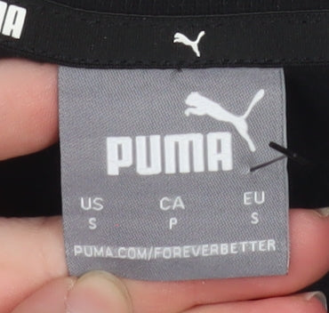 Mens UK Size S PUMA Black Pullover Sweatshirt