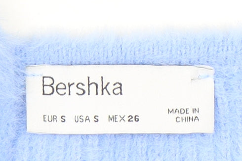 Womens UK Size S Bershka Blue Camisole Tank