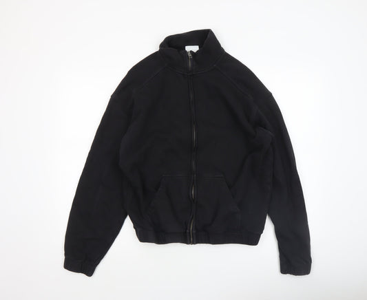 Mens UK Size 40 H&M Black Basic Jacket