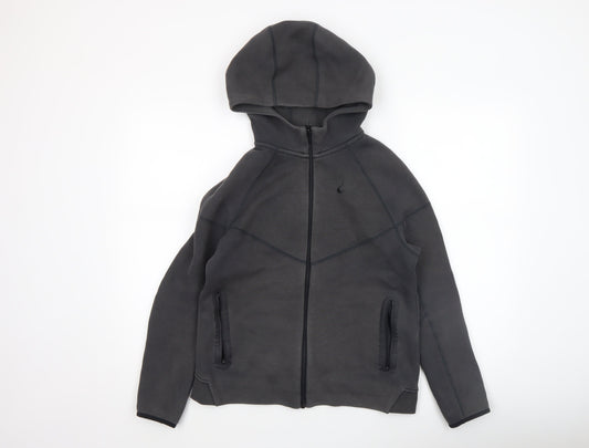 Boys UK Size XL Nike Black Full Zip Hoodie