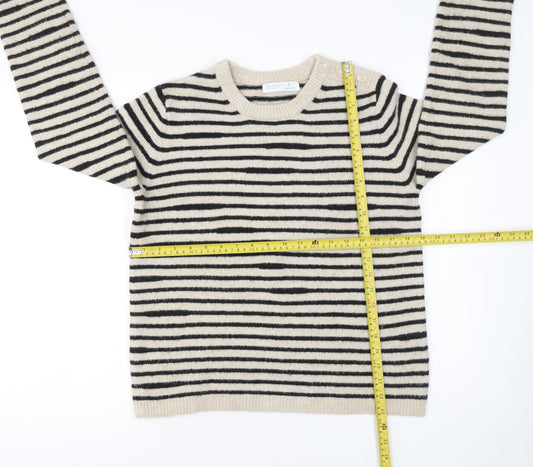 Womens UK Size S Primark Beige Pullover Jumper