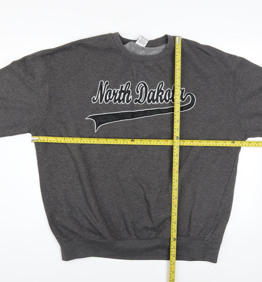 Mens UK Size 2XL Dimco Apparel Grey Pullover Sweatshirt