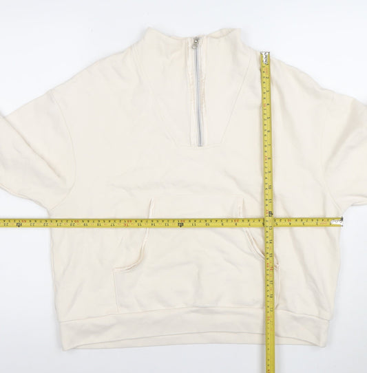 Womens UK Size 12 Chelsea Peers Beige Pullover Sweatshirt