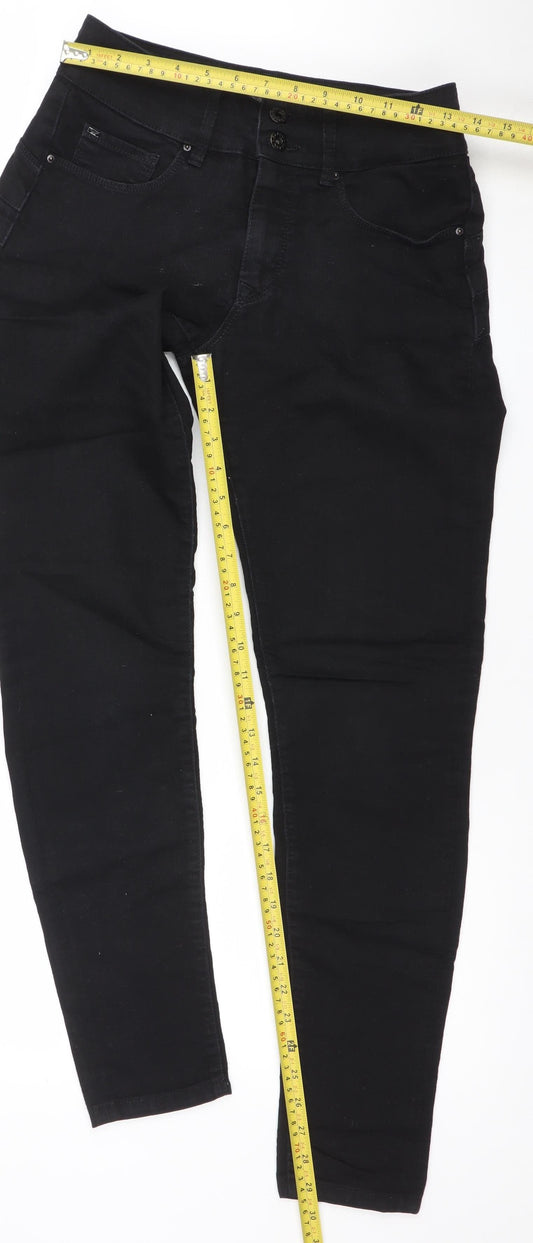 Womens UK Size 12 Salsa Slim Fit Skinny Black Jeans
