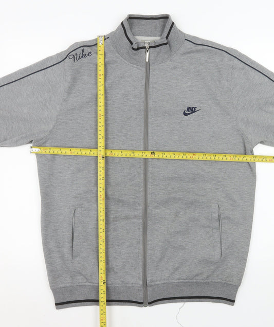 Mens UK Size 2XL Nike Grey Basic Jacket