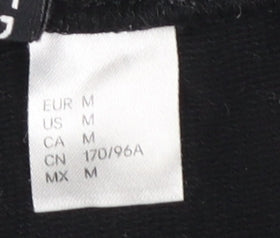 Womens UK Size M H&M Black Pullover Sweatshirt