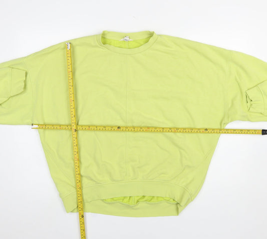 Womens UK Size S River Island Green Pullover Sweatshirt