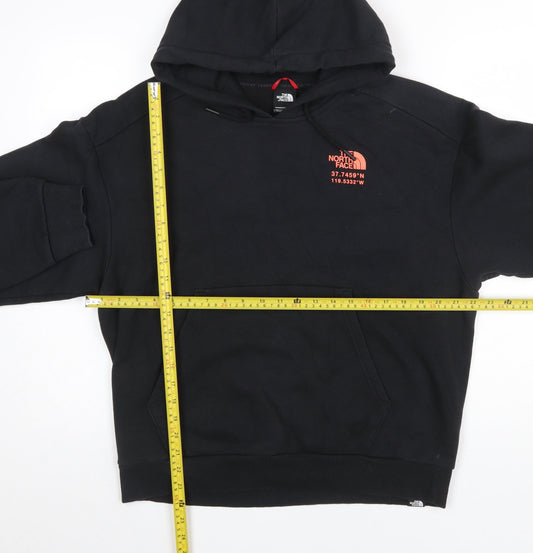 Womens UK Size L The North Face Black Pullover Hoodie