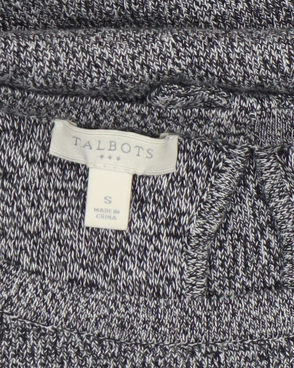 Womens UK Size S Talbots Grey Jersey T-Shirt
