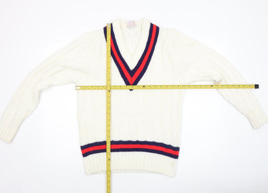 Womens UK Size 6 Bryan Ivory Pullover Jumper