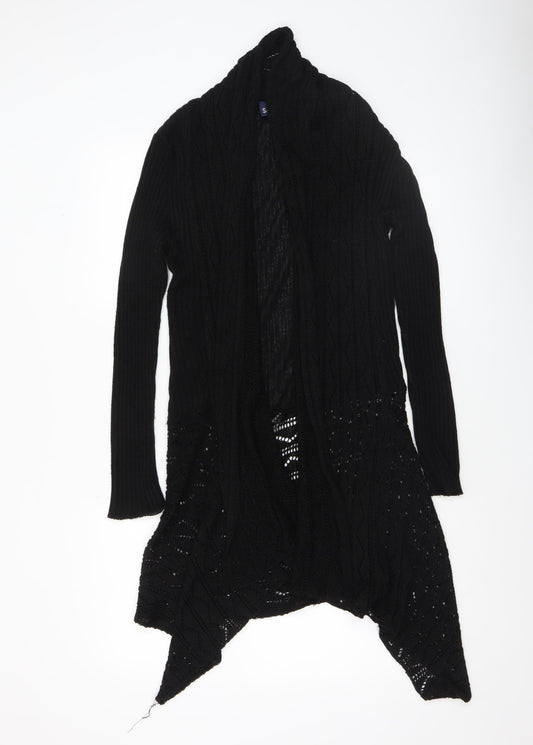 Womens UK Size S Saloos Black Cardigan Jumper