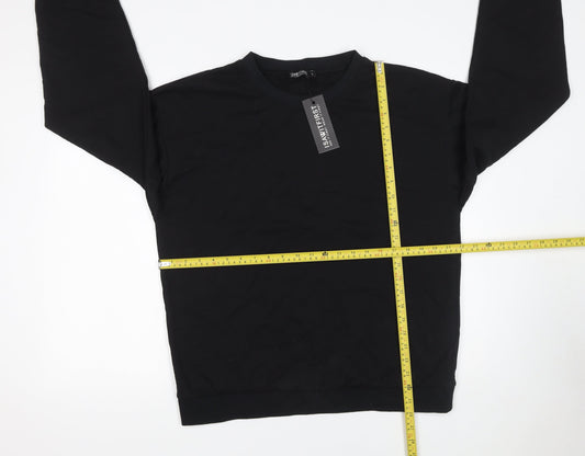 Womens UK Size L I SAW IT FIRST Black Pullover Sweatshirt