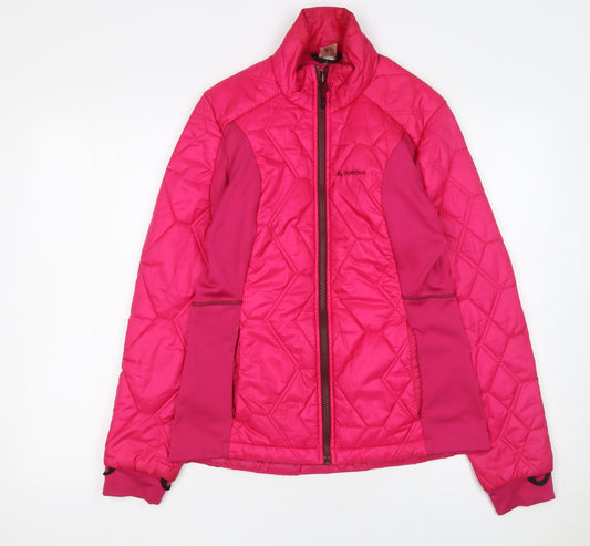 Womens UK Size 8 Quechua Pink Hiking Walking Running & Jogging Jacket