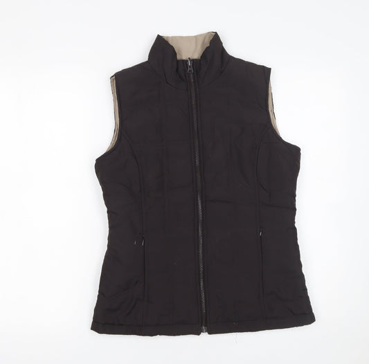 Womens UK Size 10 TU Black Bodywarmer
