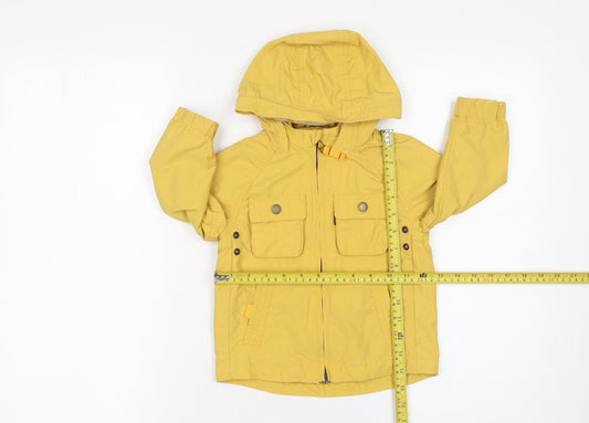 Boys UK Size 2 Years NEXT Yellow Parka Coat