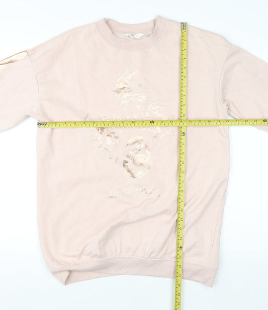 Teens UK Size 14 H&M Pink Pullover Sweatshirt