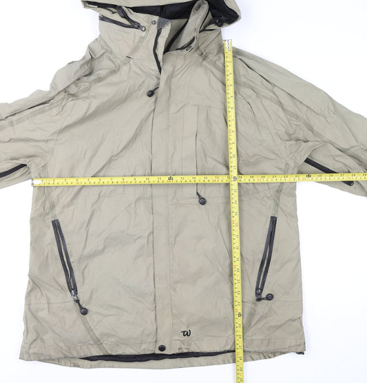 Mens UK Size 2XL Wäfo Beige Parka Coat