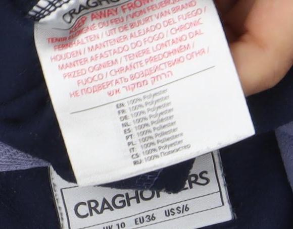 Mens UK Size S Craghoppers Blue Pullover Sweatshirt