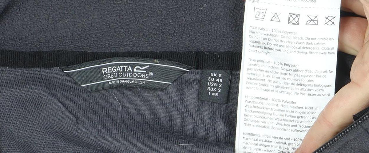Mens UK Size S Regatta Grey Pullover Sweatshirt