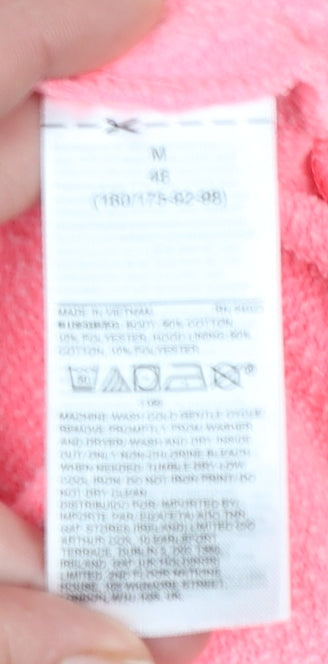Womens UK Size M Gap Pink Pullover Hoodie