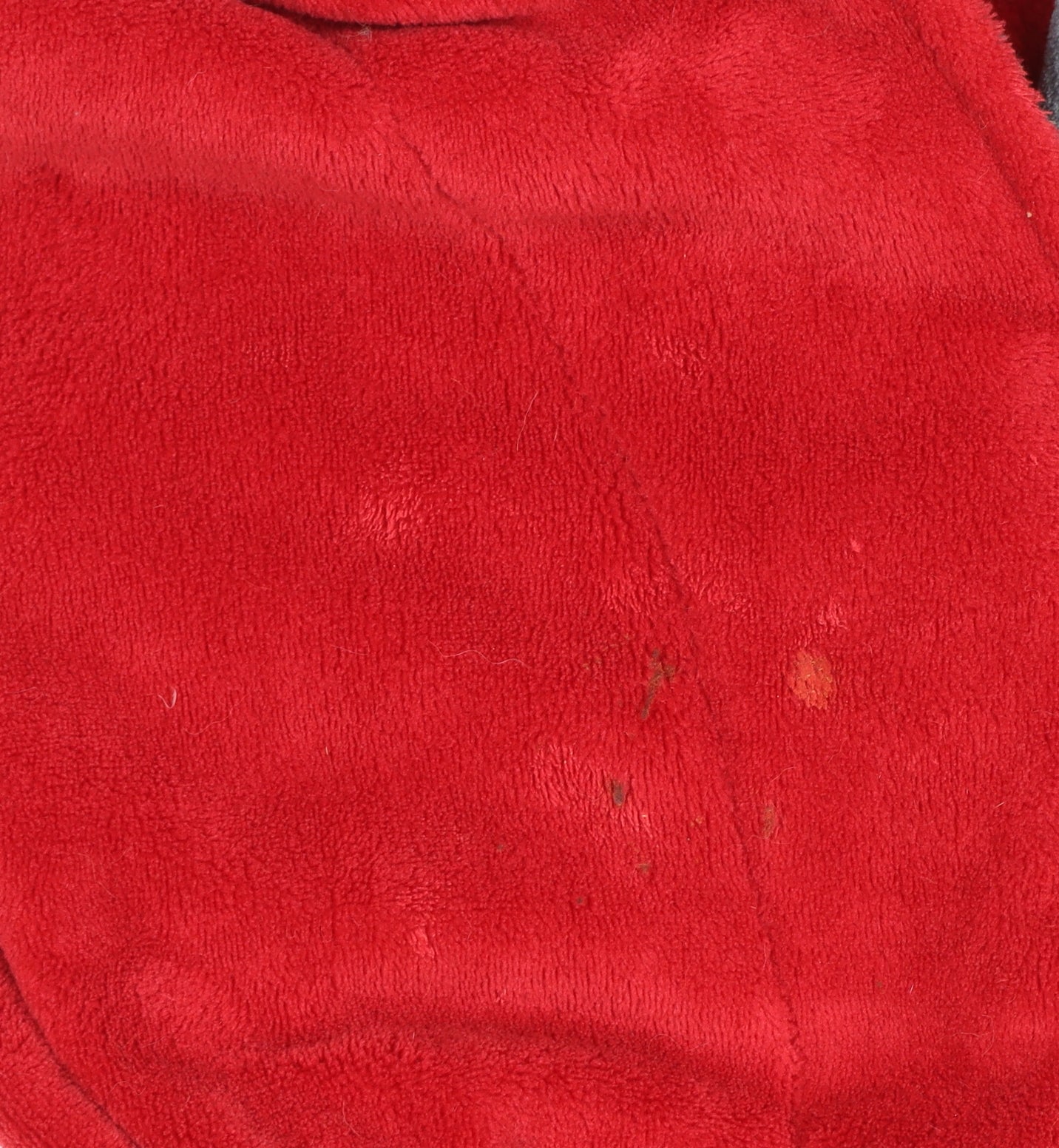 Additional view of LFC boys’ red fleece hooded robe 11-12 years belted winter nightwear