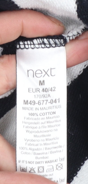 Womens UK Size 12 NEXT Black Pullover Sweatshirt