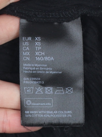 Womens UK Size XS H&M Bodycon Dress