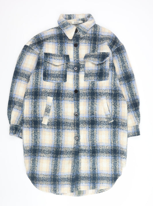 Mens UK Size M IVIVI Blue Basic Jacket