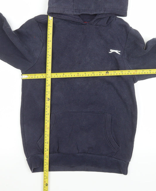 Boys UK Size 13 Years Slazenger Blue Pullover Hoodie