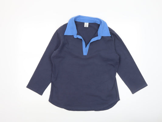 Womens UK Size L Patagonia Blue Classic Polo