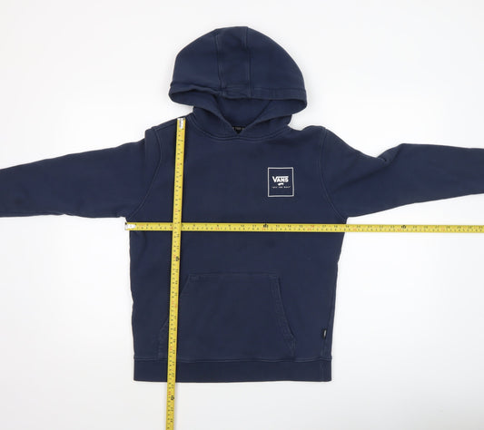Boys UK Size L VANS Blue Pullover Hoodie
