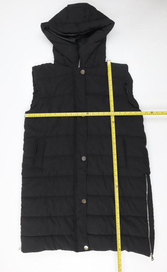 Womens UK Size XL Rising Black Puffer Jacket