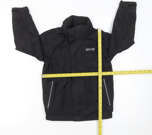 Boys UK Size 5-6 Years Regatta Black Puffer Jacket