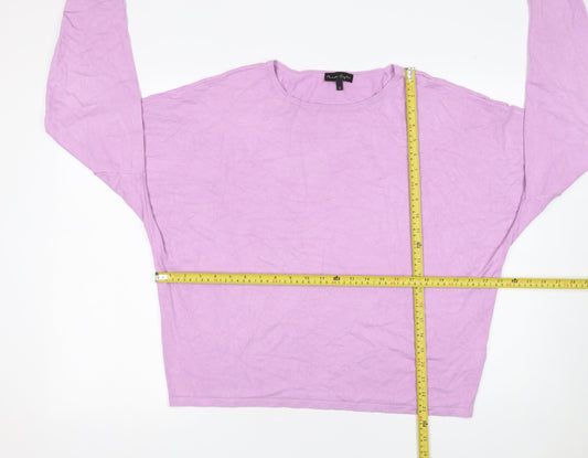 Womens UK Size M Phase Eight Purple Pullover Jumper