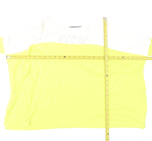 Womens UK Size 12 Laurèl Multicoloured Basic T-Shirt