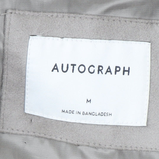 Mens UK Size M Marks and Spencer Grey Basic Jacket