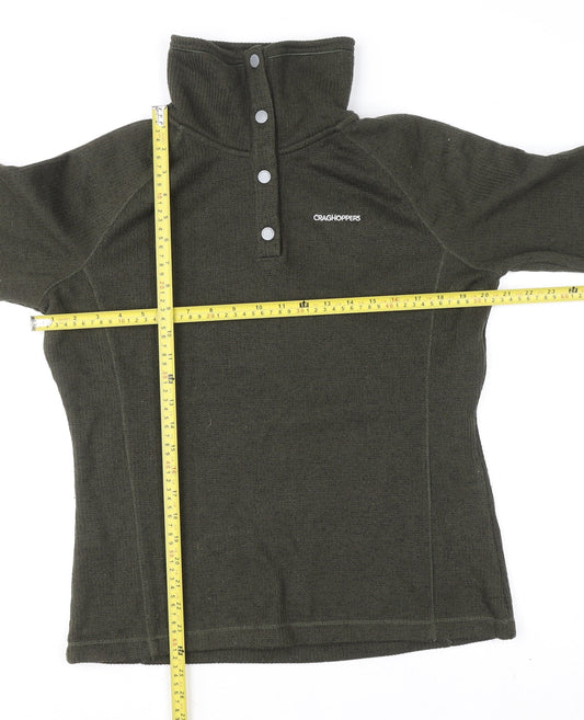 Womens UK Size 12 Craghoppers Green Henley Jumper